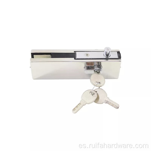 Clip de puerta de vidrio ajustable con cerradura de puerta